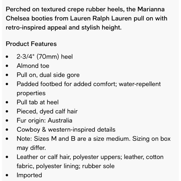 Ralph Lauren Marianna Chelsea Boots - Picture 9 of 9